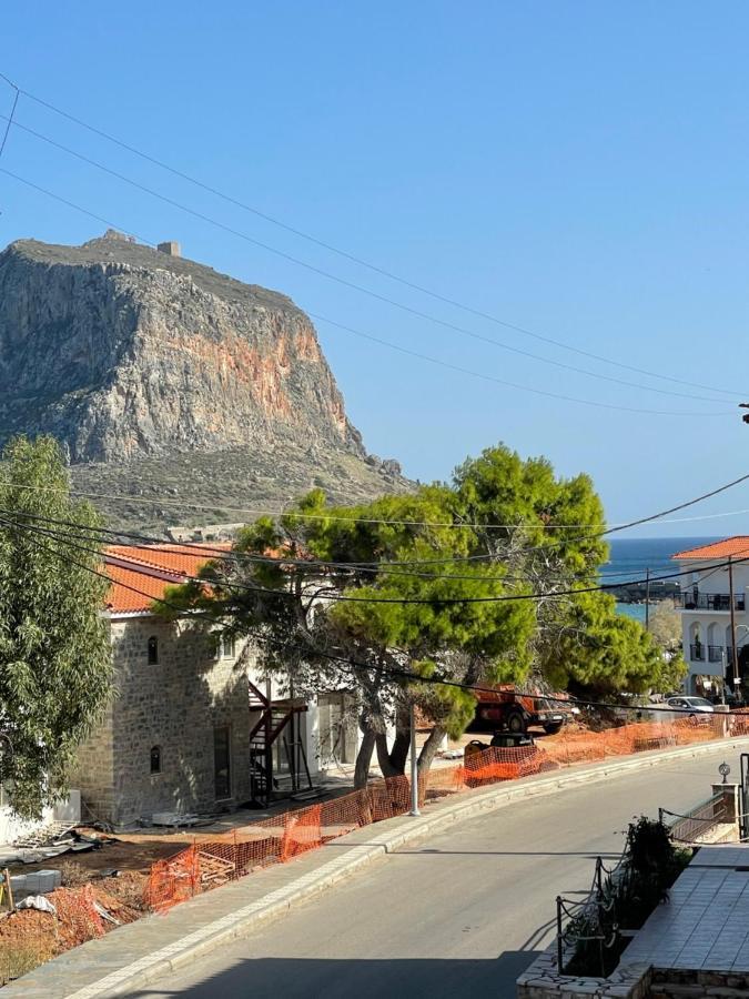 Gasthaus Stone Ship View Monemvasía Exterior foto